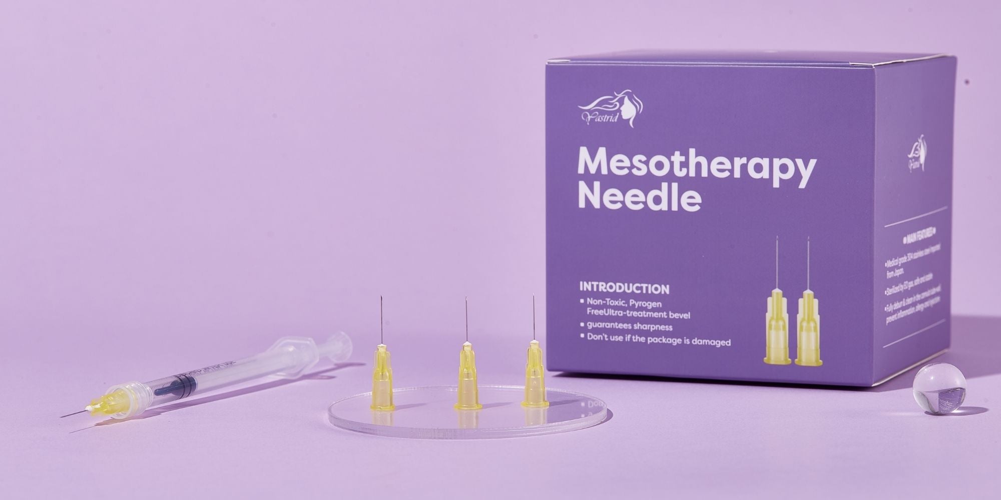 Yastrid 30 Gauge Needles Banner