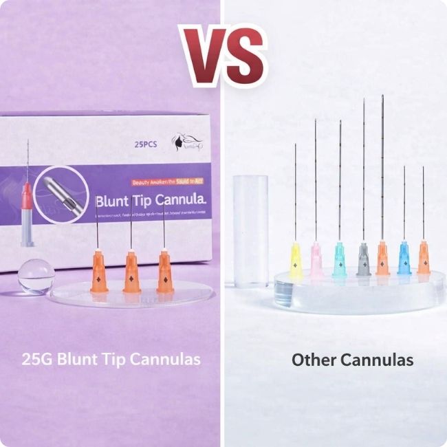 25G Cannula vs. Yastrid Filler Cannuls