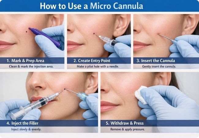 How to Use a Micro Cannula