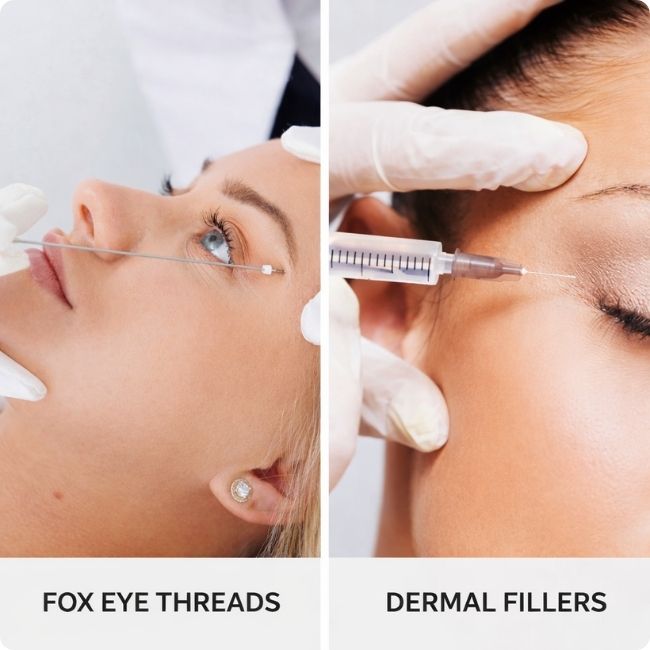 PDO Fox Eye Threads vs Dermal Fillers