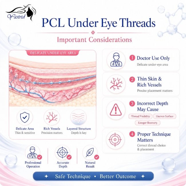 Precautions Regarding PCL Under-Eye Threads