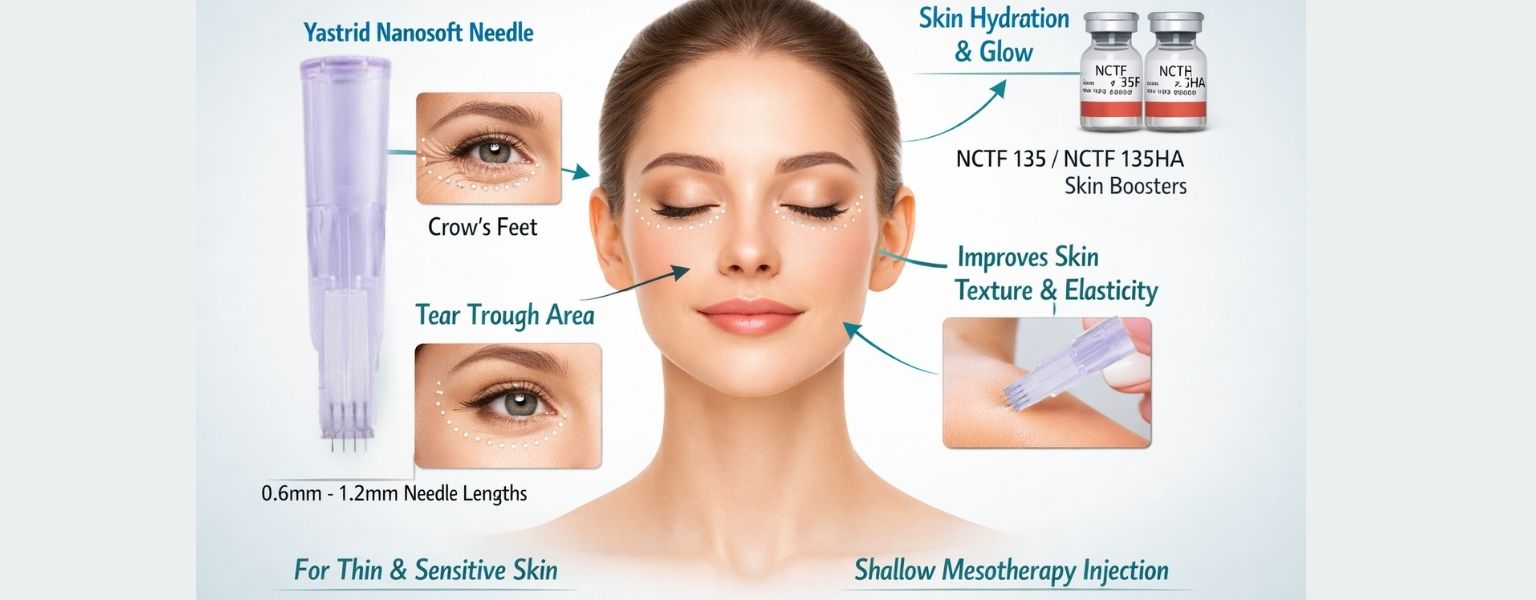 Treatment Applications of Yastrid Nanosoft Needle 4 Pin