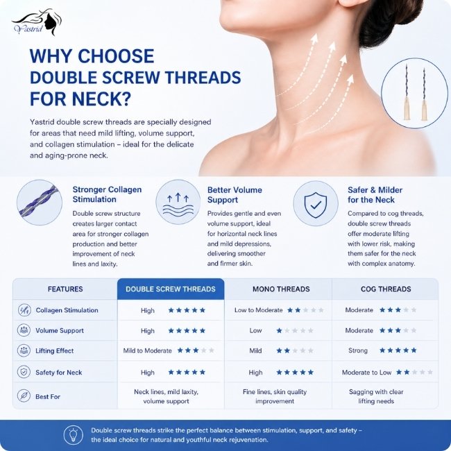 Why Choose Double Screw Threads for the Neck