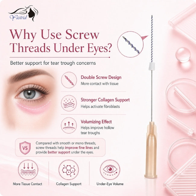 Why Use Screw Threads Under Eyes