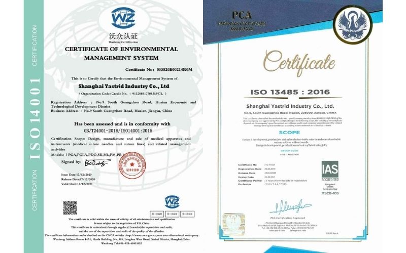 Yastrid Certification