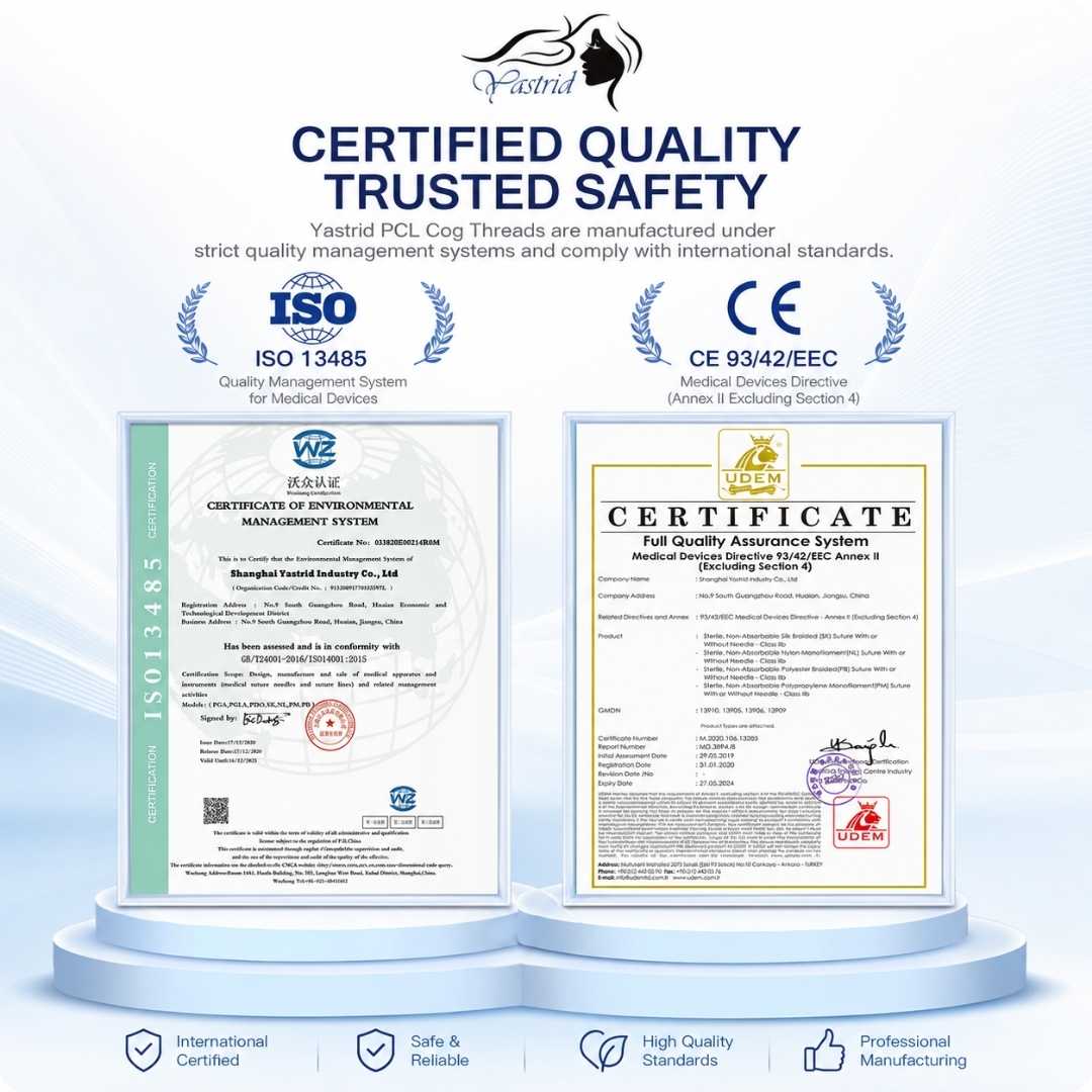 Yastrid PCL Threads Certification