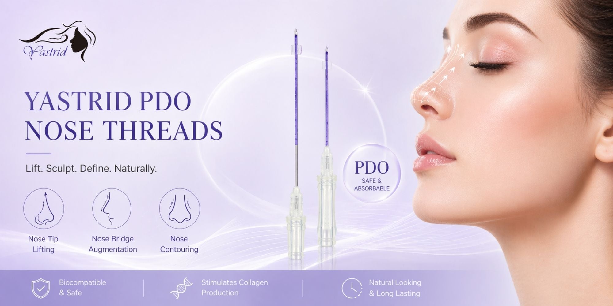 Yastrid PDO Nose Threads Banner